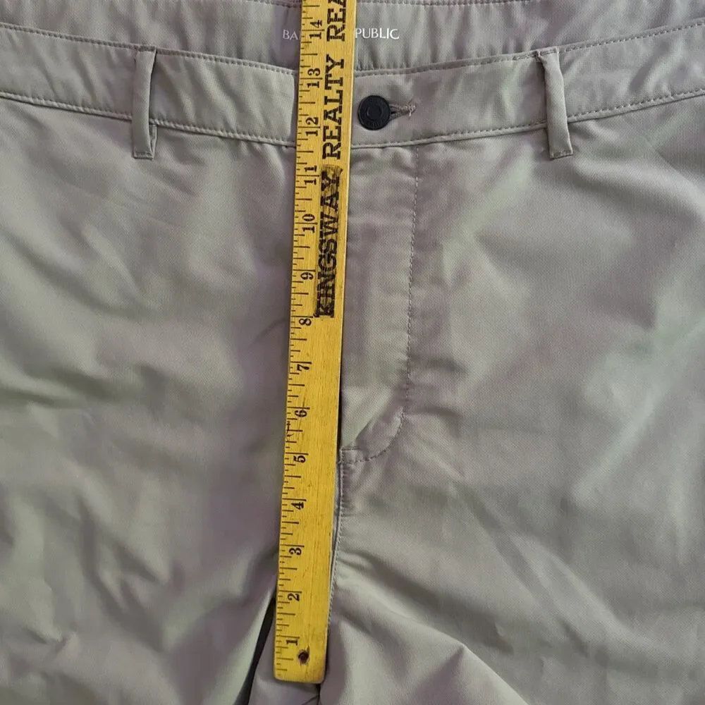 Banana Republic City Pants Mens 40X32 Khaki Performance Tech Golf Casual Chino